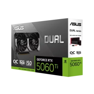 ASUS Dual GeForce RTX™ 5060 Ti 16GB GDDR7 OC Edition