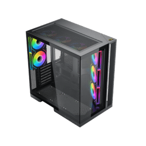 XIGMATEK Aqua 7 Argb BTF 8 Fan ARGB Pwm EATX Type C Super Tower Case